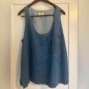 Universal Thread Light Blue Denim Top